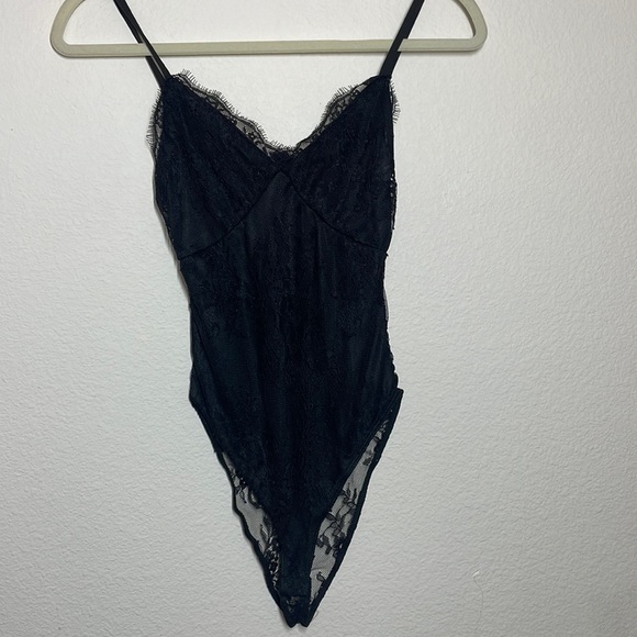Trixxi black lace bodysuit - Picture 1 of 6